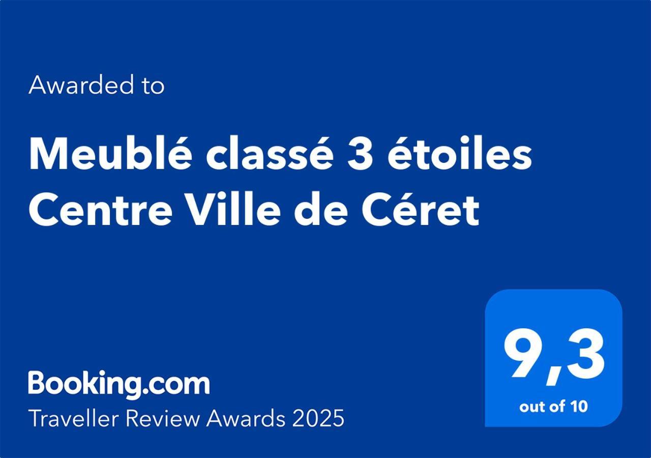 Meuble Classe 3 Etoiles Centre Ville De 塞雷 外观 照片